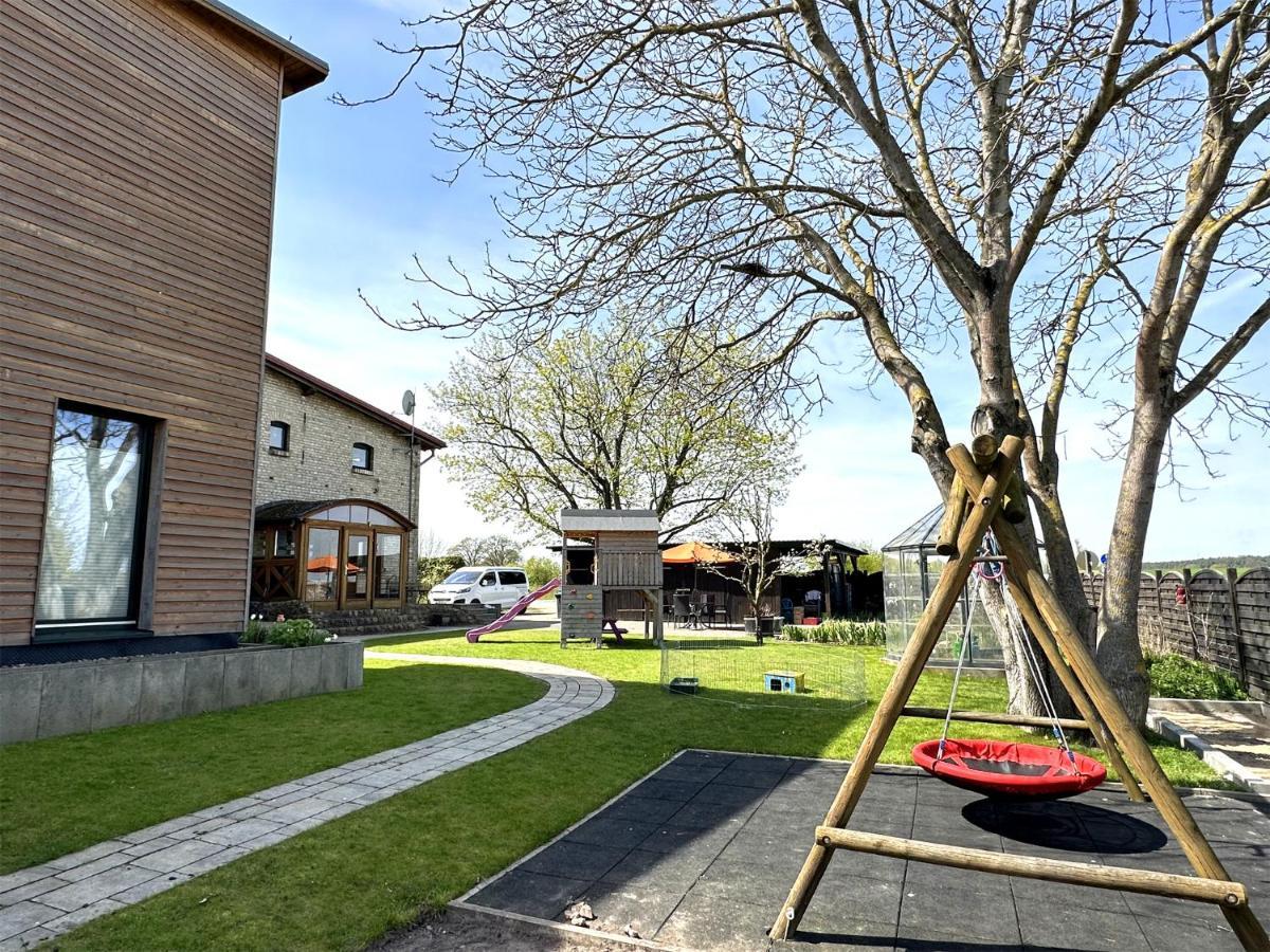 Behindertengerechte Ferienwohnung Nossentiner Huette Buitenkant foto
